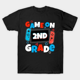 Game On 2nd Grade Second First Day School T-Shirt T-Shirt